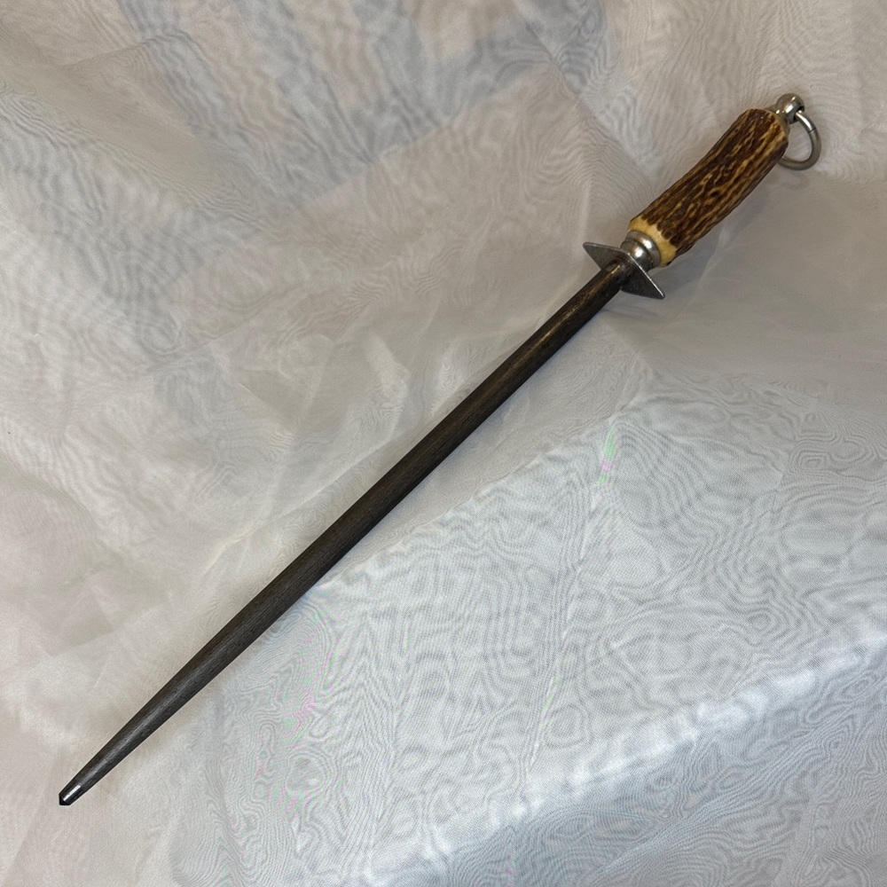 Antique Antler-Handle Knife Honing Tool